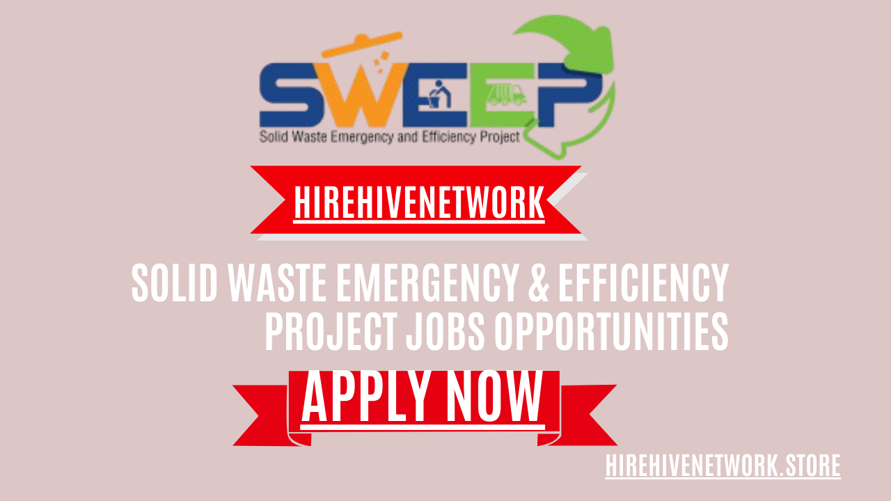 Solid Waste Emergency & Efficiency Project Jobs Opportunities